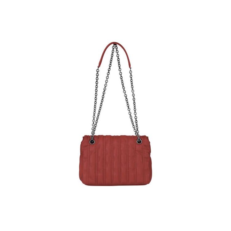 Sacs Crossbody Longchamp S Cuir Rouge | 67189-DBKY