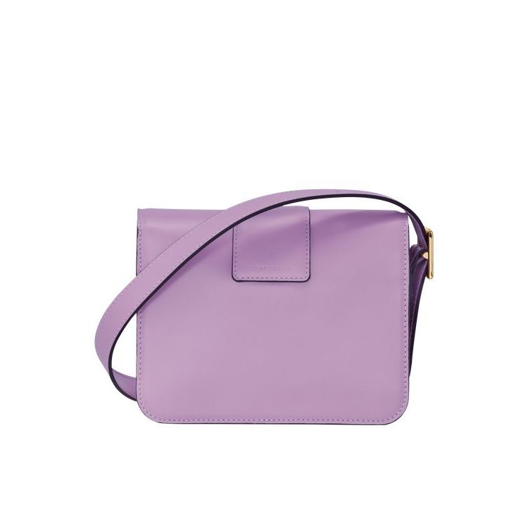 Sacs Crossbody Longchamp S Cuir Violette | 08653-BCMJ