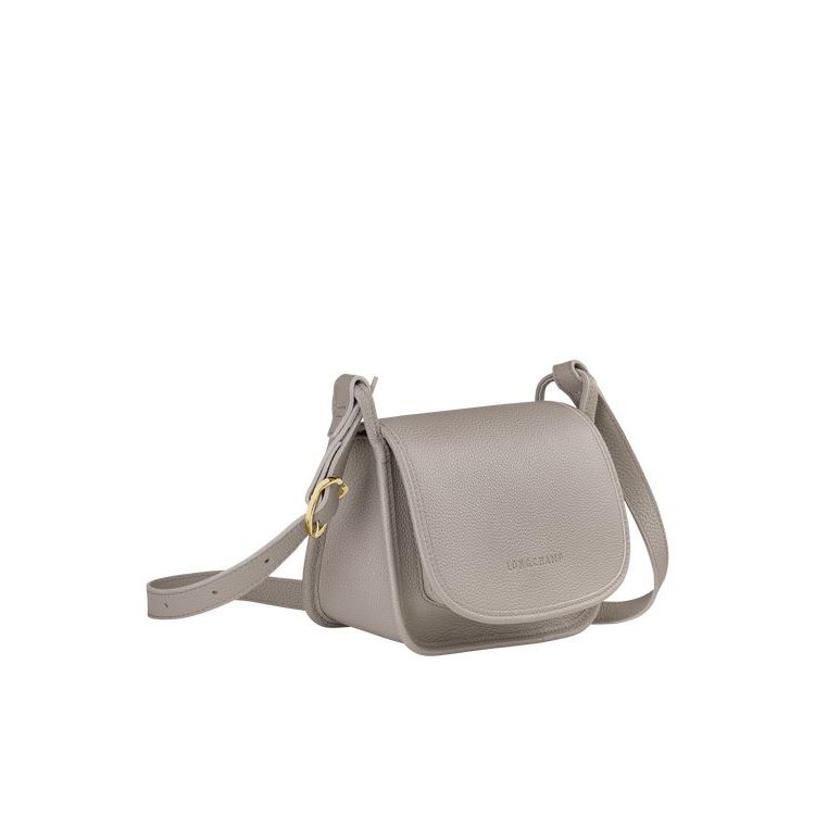 Sacs Crossbody Longchamp S Turtledove Cuir Grise | 09873-LYWB