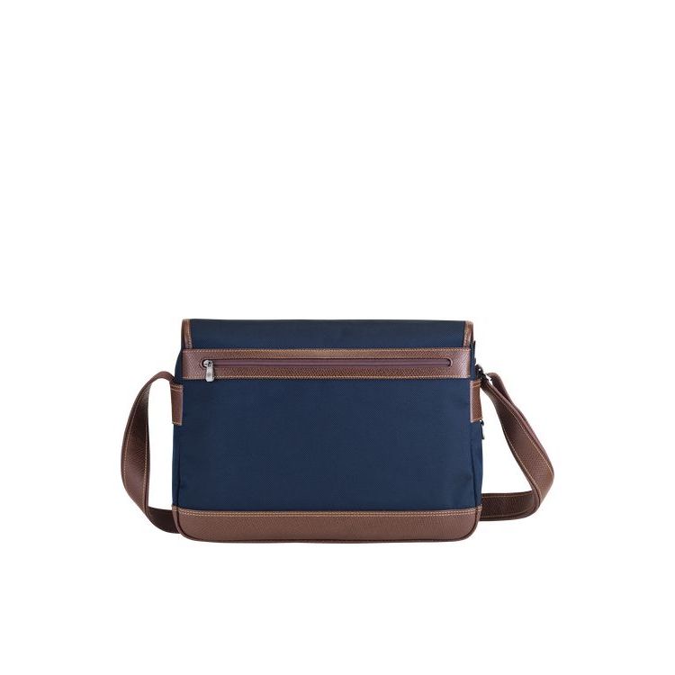 Sacs Crossbody Longchamp Tela Bleu | 75890-IMWS