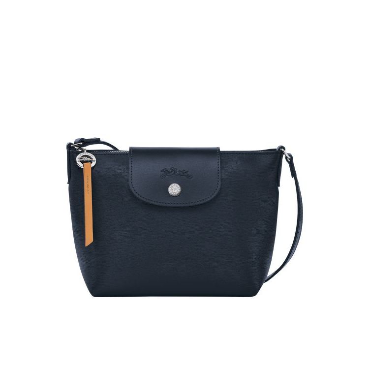 Sacs Crossbody Longchamp Tela Bleu Marine | 09784-GJVC