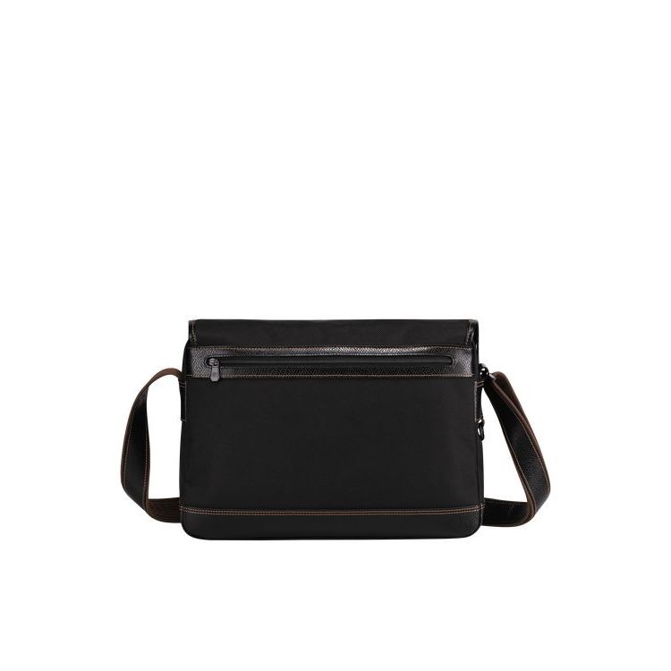 Sacs Crossbody Longchamp Tela Noir | 01682-LFXQ