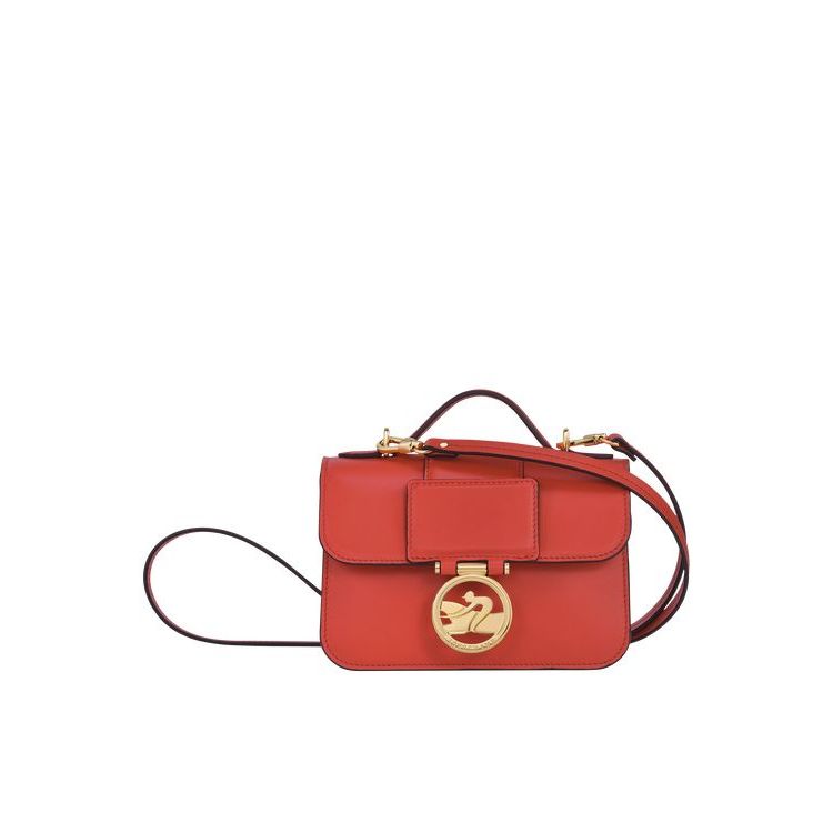 Sacs Crossbody Longchamp Xs Cuir Orange | 26470-QULV