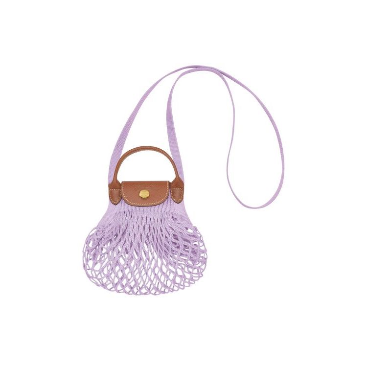 Sacs Crossbody Longchamp Xs Tela Violette | 87162-EVGJ