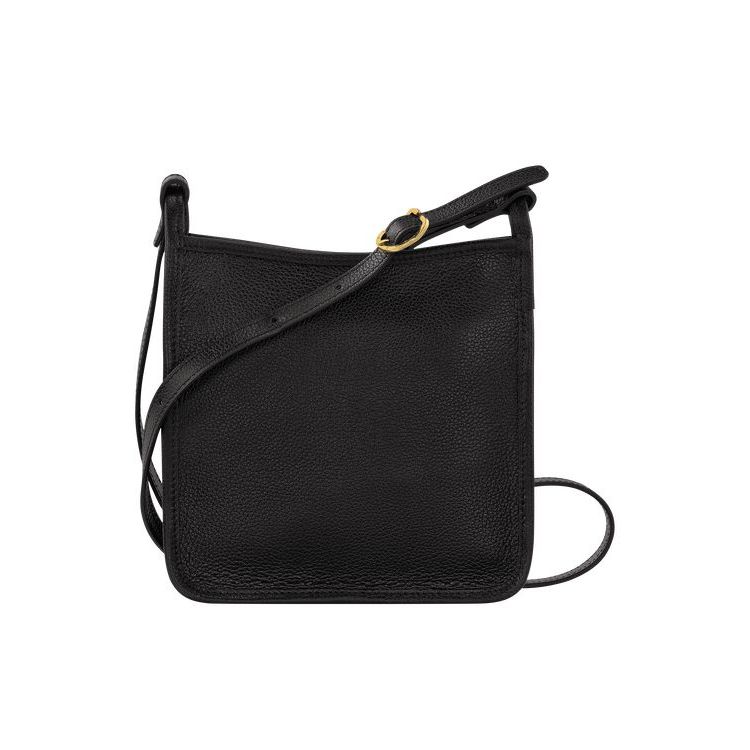 Sacs Crossbody Longchamp Zipped S Cuir Noir | 25079-BIHW