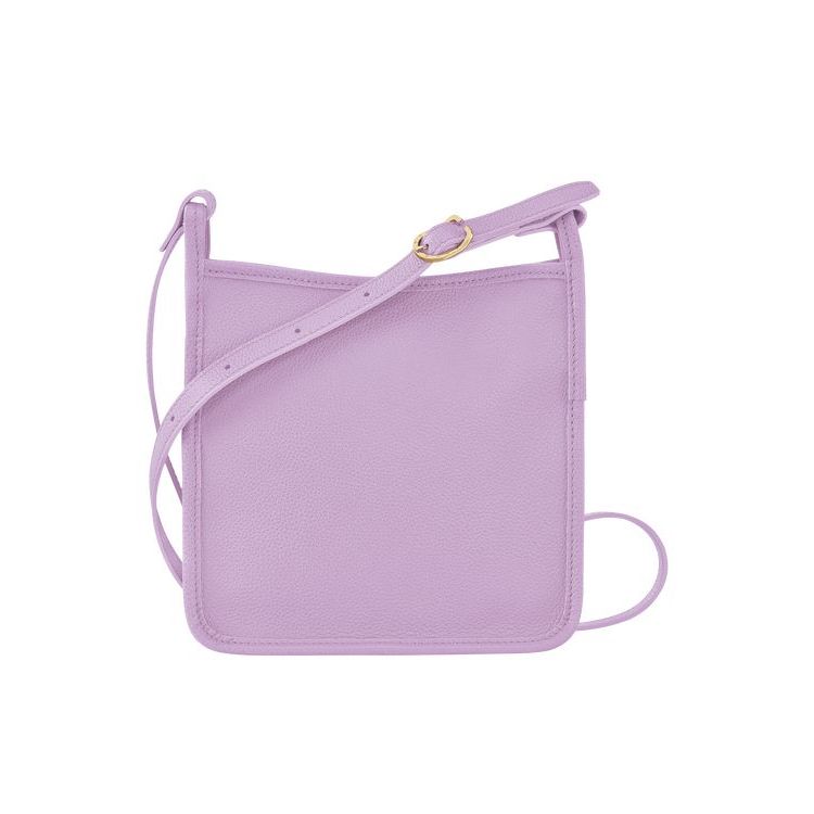 Sacs Crossbody Longchamp Zipped S Cuir Violette | 06851-TLPD