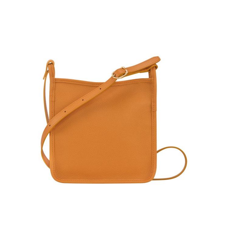 Sacs Crossbody Longchamp Zipped S Saffron Cuir Orange | 69582-AJNY