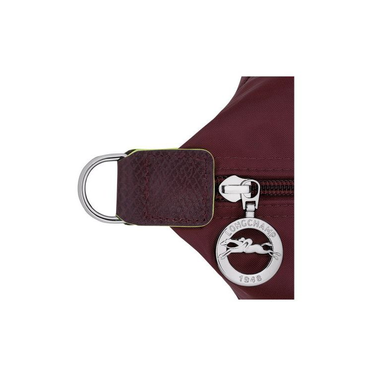 Sacs De Voyage Longchamp Expandable Recycled canvas Bordeaux | 24961-LWTE