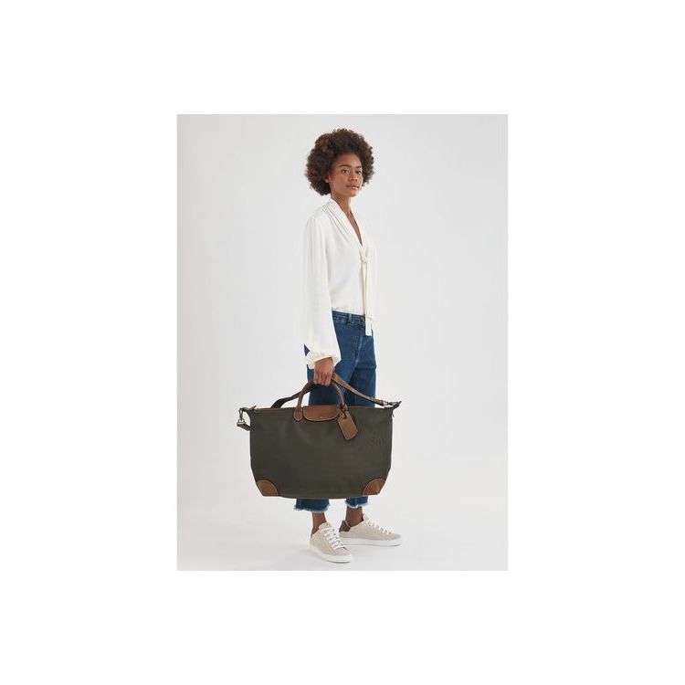 Sacs De Voyage Longchamp L Tela Marron | 03125-XGQF