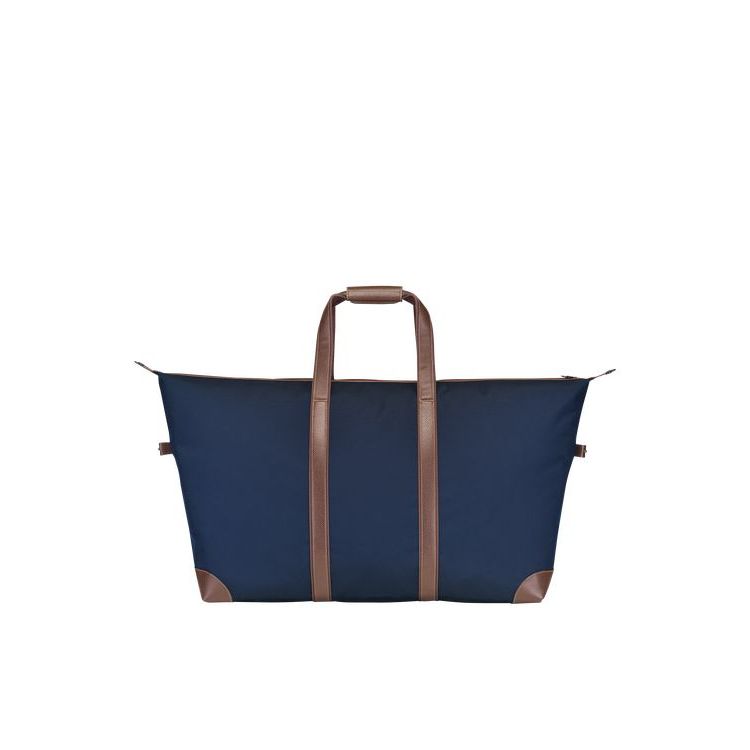 Sacs De Voyage Longchamp Tela Bleu | 02167-HJLA