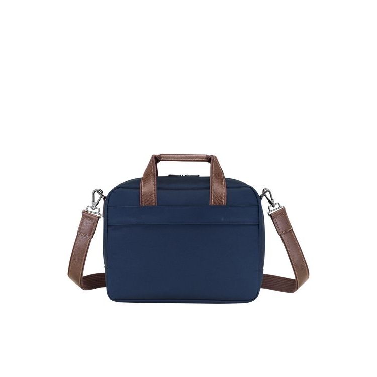 Sacs De Voyage Longchamp Tela Bleu | 43890-LMGQ