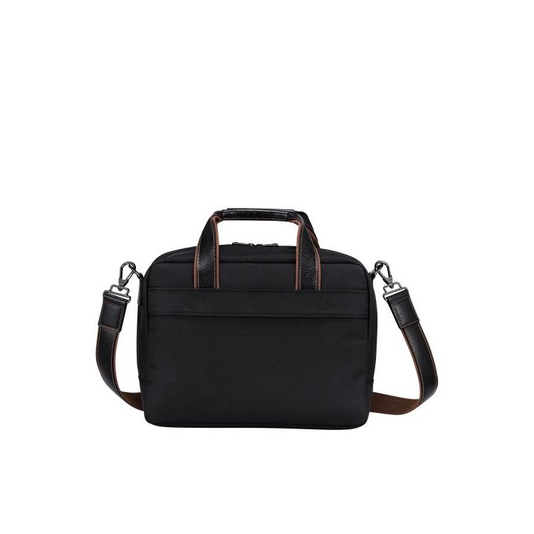 Sacs De Voyage Longchamp Tela Noir | 47308-QXEI