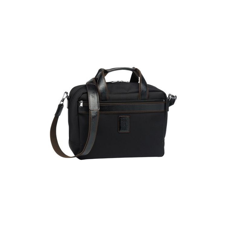 Sacs De Voyage Longchamp Tela Noir | 47308-QXEI