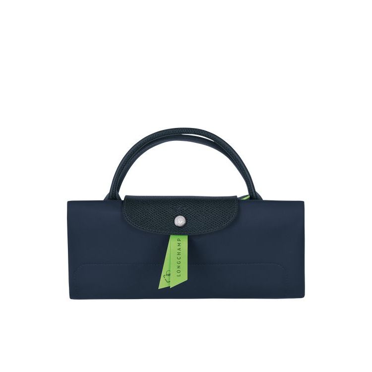 Sacs De Voyage Longchamp Xl Recycled canvas Bleu Marine | 15786-GDKW