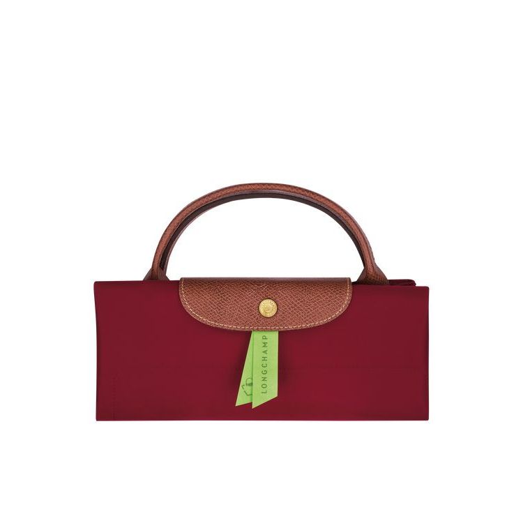 Sacs De Voyage Longchamp Xl Recycled canvas Rouge | 39846-TGFL