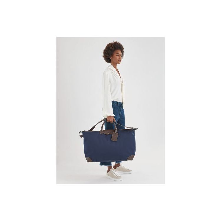 Sacs De Voyage Longchamp Xl Tela Bleu | 81430-WSHV