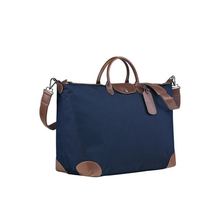 Sacs De Voyage Longchamp Xl Tela Bleu | 81430-WSHV