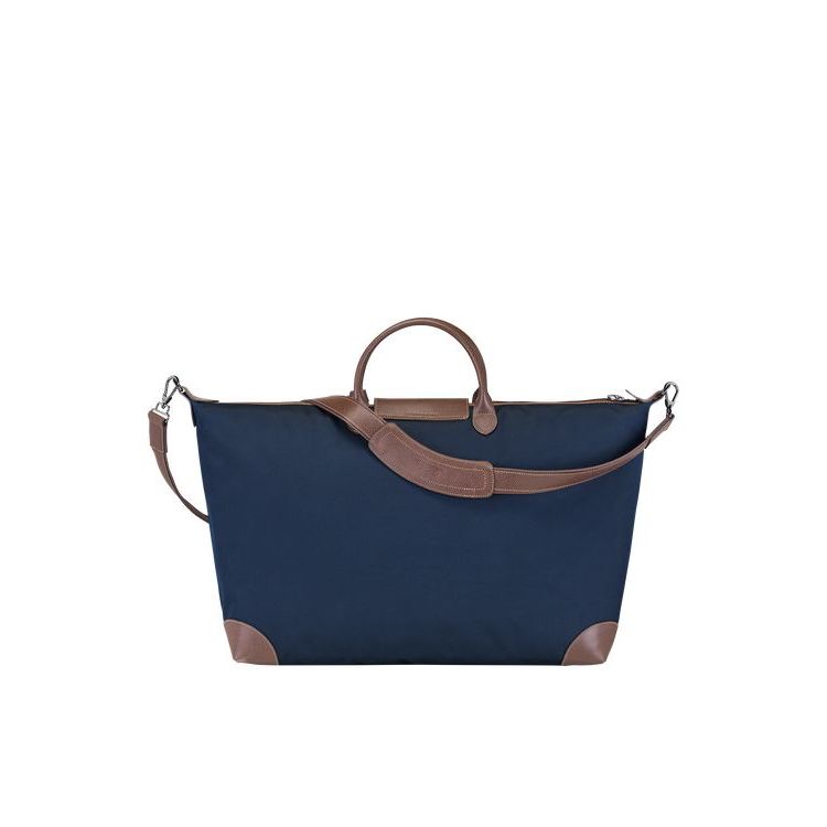 Sacs De Voyage Longchamp Xl Tela Bleu | 81430-WSHV