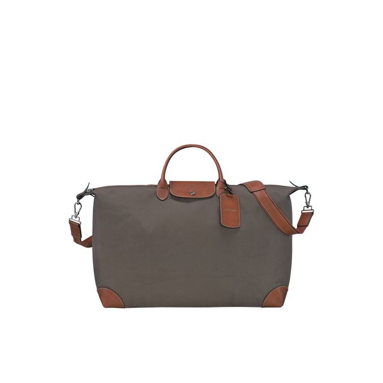 Sacs De Voyage Longchamp Xl Tela Marron | 81752-KBVE