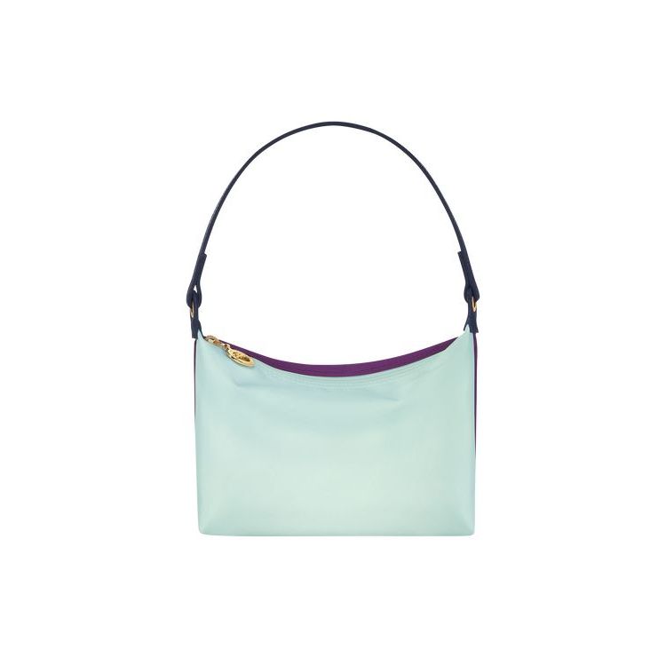 Sacs À Bandoulière Longchamp Celadon Tela Multicolore | 21583-ESNB