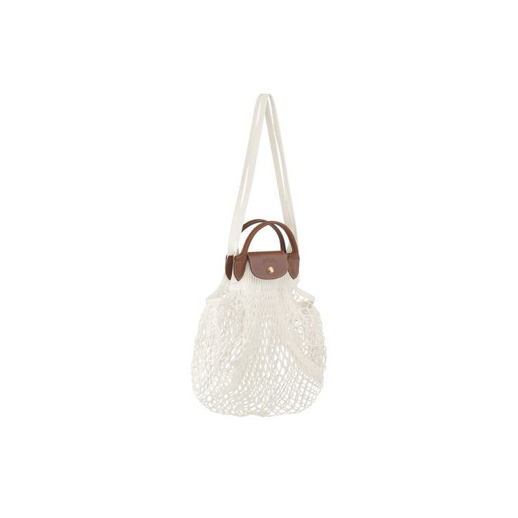 Sacs À Bandoulière Longchamp Ecru Tela Beige | 06732-YGOT