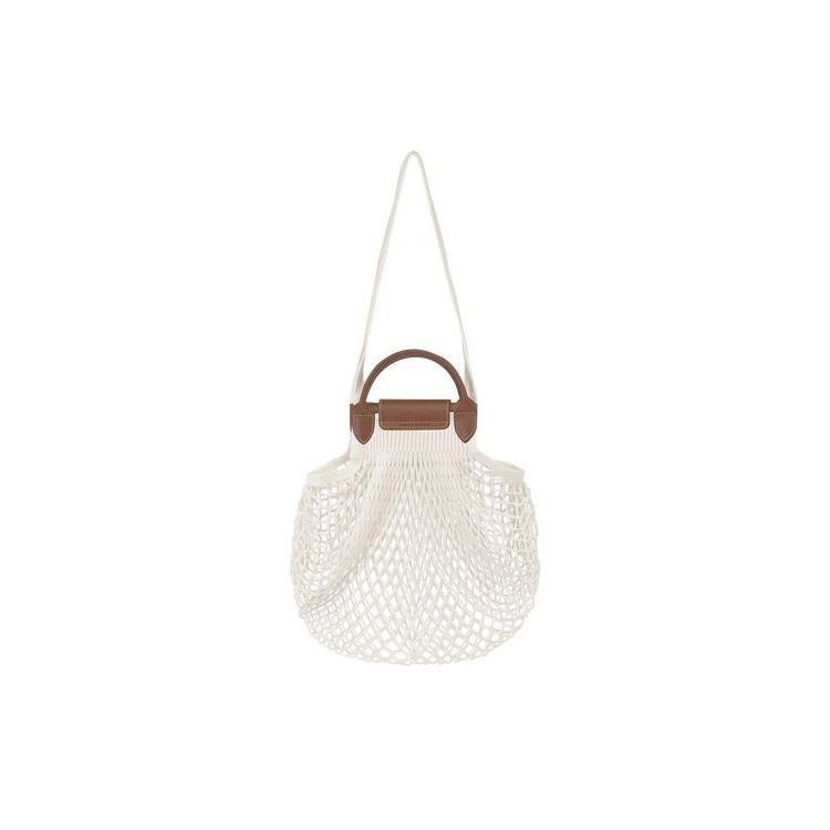 Sacs À Bandoulière Longchamp Ecru Tela Beige | 06732-YGOT