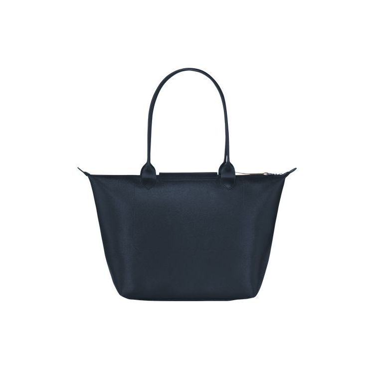 Sacs À Bandoulière Longchamp Shopping L Tela Bleu Marine | 45081-RPSN