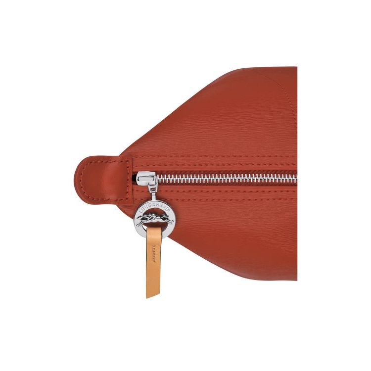 Sacs À Bandoulière Longchamp Shopping S Terracotta Tela Orange | 54186-PSLD