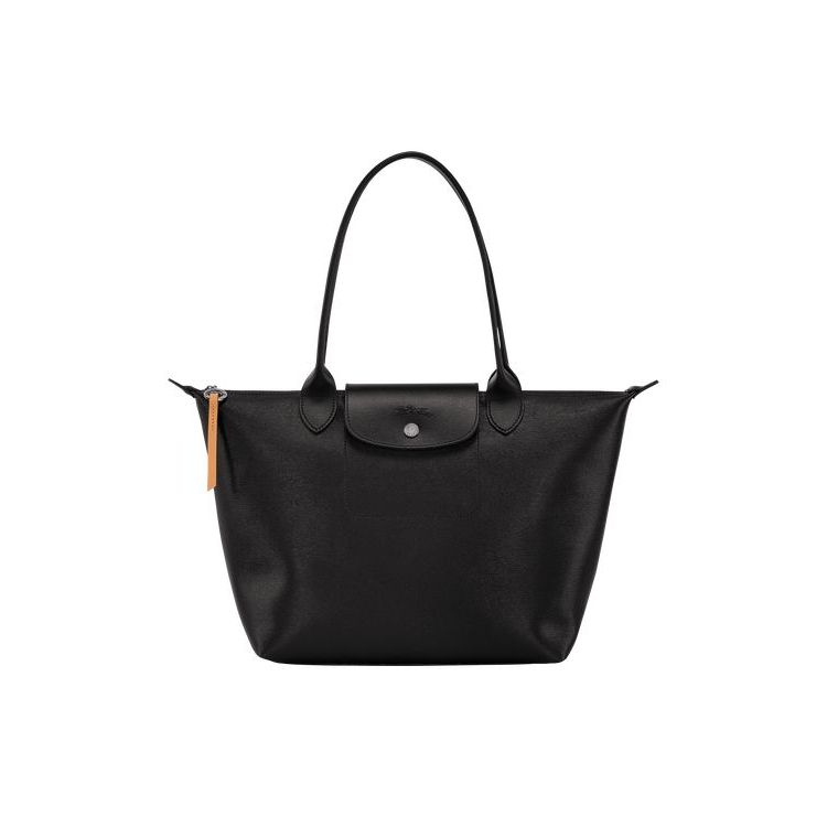 Sacs À Bandoulière Longchamp Shopping S Tela Noir | 85907-UGKP