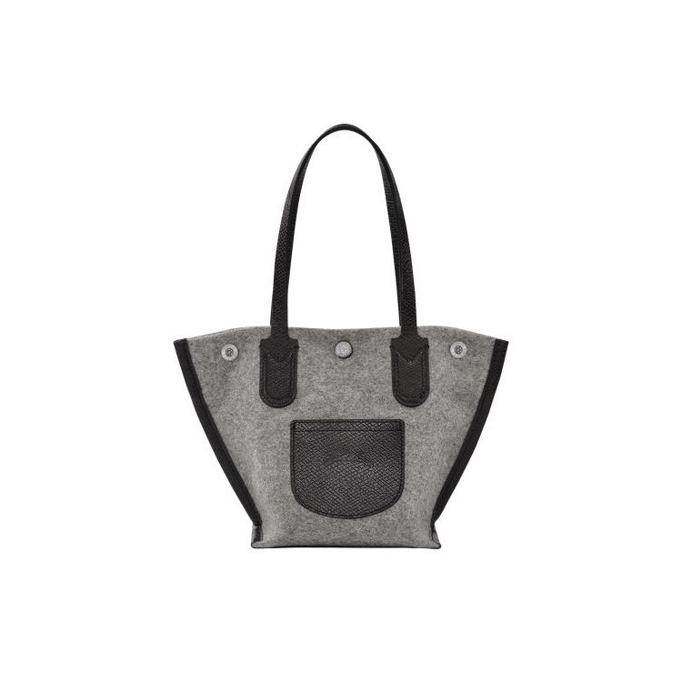 Sacs À Bandoulière Longchamp Shopping Xs Tela Grise | 72409-DJVA