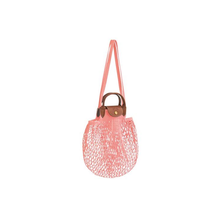 Sacs À Bandoulière Longchamp Tela Rose | 29364-FUAJ