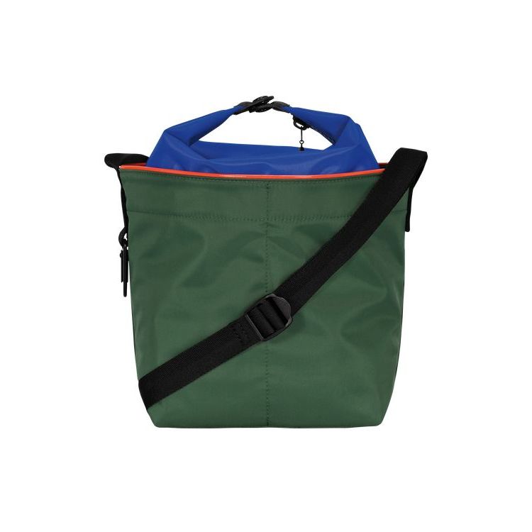 Sacs À Bandoulière Longchamp Tela Vert | 15840-SJOR