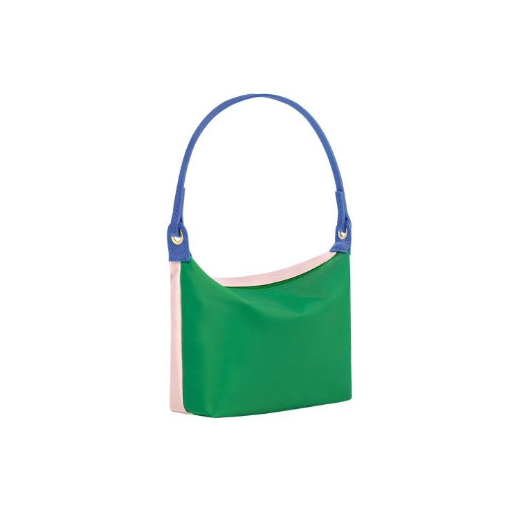 Sacs À Bandoulière Longchamp Tela Vert | 39852-PGYU