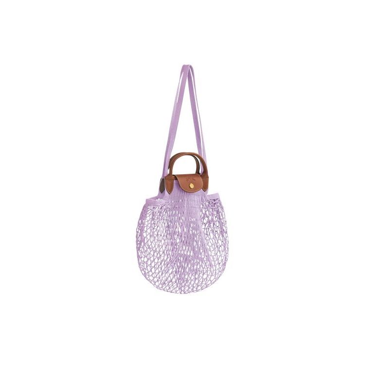 Sacs À Bandoulière Longchamp Tela Violette | 05369-SXZU