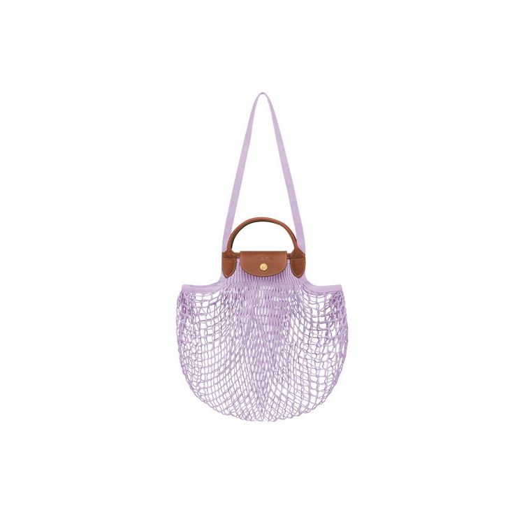 Sacs À Bandoulière Longchamp Tela Violette | 05369-SXZU