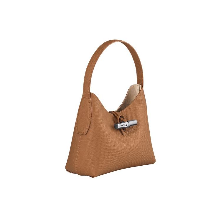 Sacs À Bandoulière Longchamp Xs Cuir Beige | 18654-BHWT