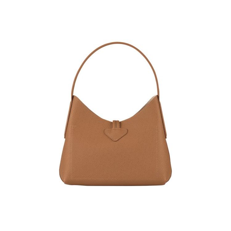 Sacs À Bandoulière Longchamp Xs Cuir Beige | 18654-BHWT