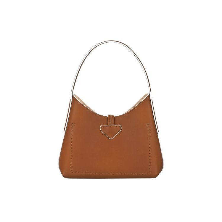 Sacs À Bandoulière Longchamp Xs Cuir Marron | 24135-LVHN