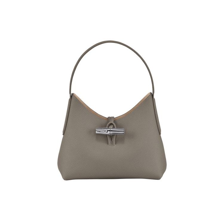 Sacs À Bandoulière Longchamp Xs Turtledove Cuir Grise | 35906-PWGF