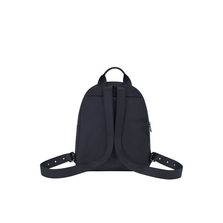 Sacs À Dos Longchamp Cuir Bleu | 79284-DZMV