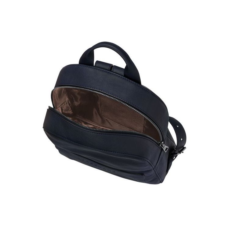 Sacs À Dos Longchamp Cuir Bleu | 79284-DZMV