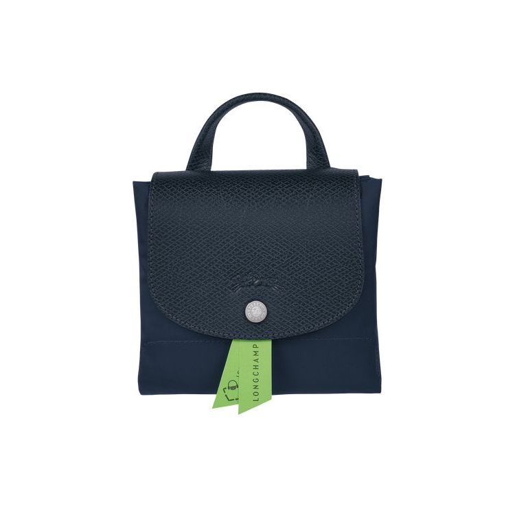 Sacs À Dos Longchamp Recycled canvas Bleu Marine | 34279-XSRP