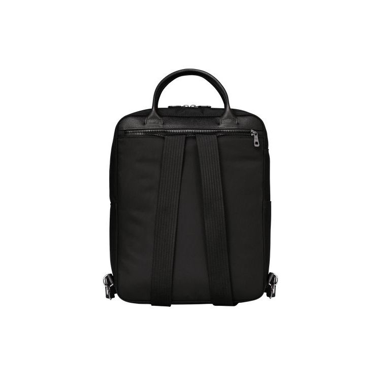 Sacs À Dos Longchamp Recycled canvas Noir | 78503-ZISY