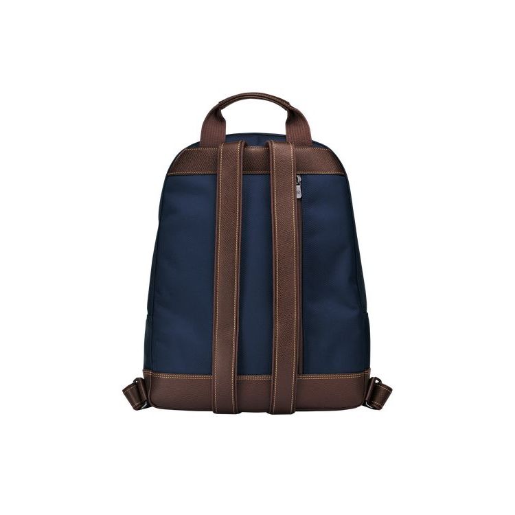 Sacs À Dos Longchamp Tela Bleu | 23706-DFBT