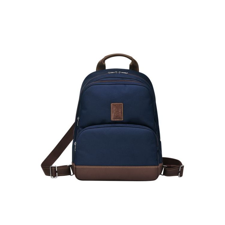 Sacs À Dos Longchamp Tela Bleu | 23706-DFBT