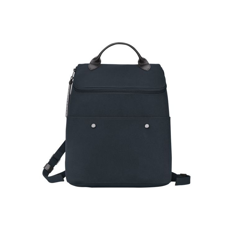 Sacs À Dos Longchamp Tela Bleu Marine | 08659-EIKW