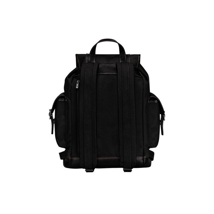 Sacs À Dos Longchamp Tela Noir | 09751-TCLU