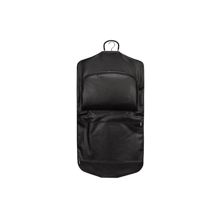 Travel Accessories Longchamp Garment Cover Cuir Noir | 24681-FKZJ