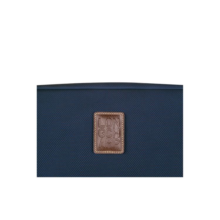 Trousses De Toilette Longchamp Tela Bleu | 24078-WNYO