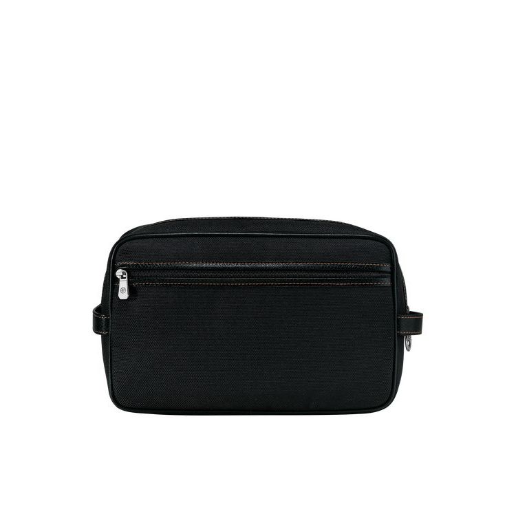 Trousses De Toilette Longchamp Tela Noir | 03864-SVHF